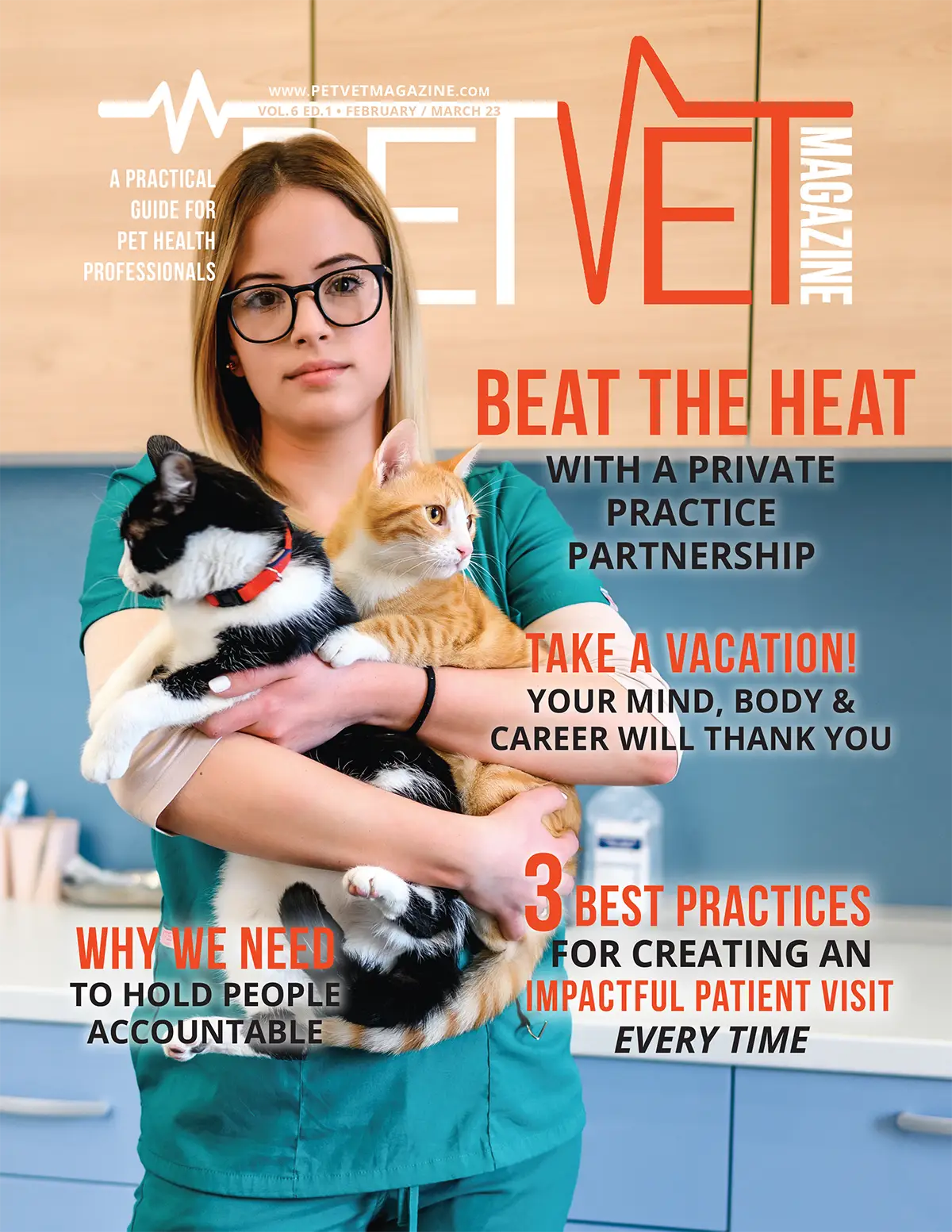 Pet Vet Magazine February/March 2023 Cover