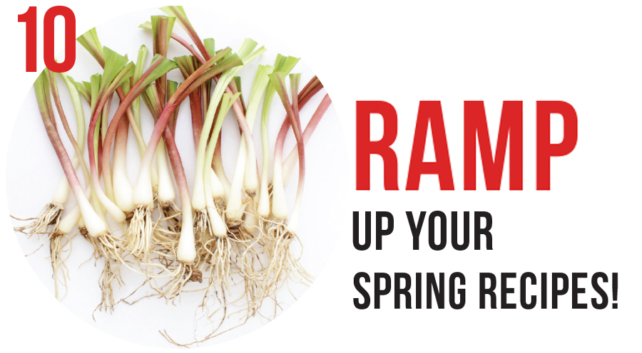 A picture of Ramps (wild onions)