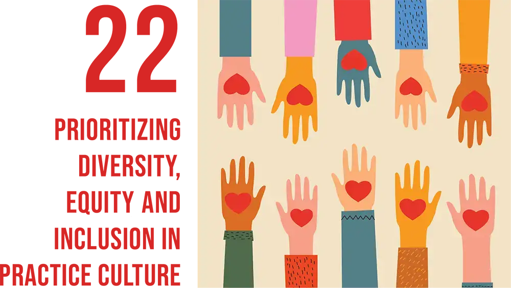 Prioritizing Diversity, Equity and Inclusion in Practice Culture