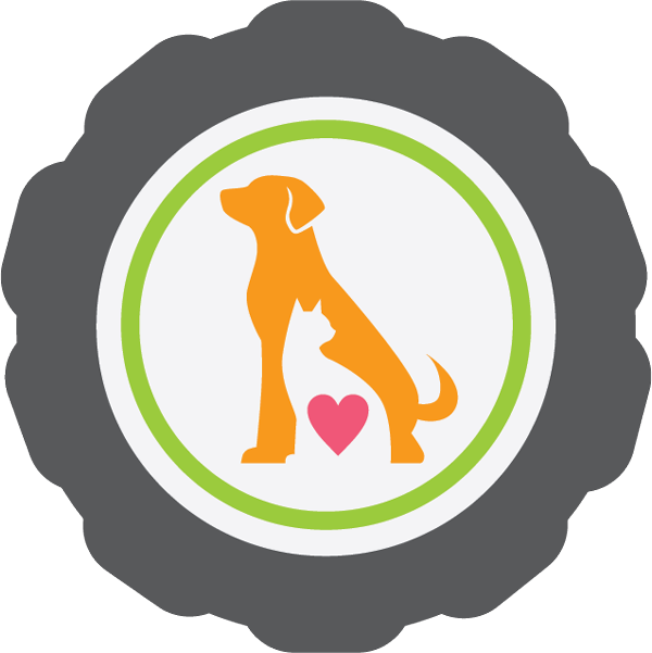 dogs with a heart icon