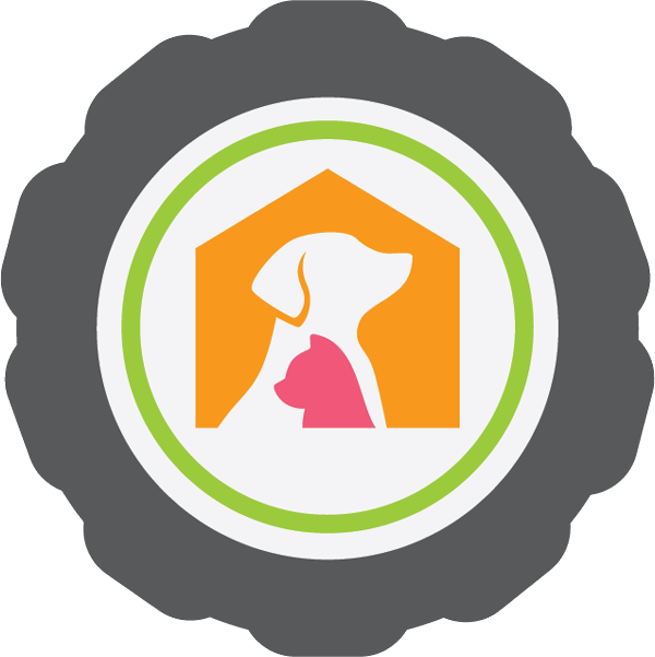 dogs in a home icon