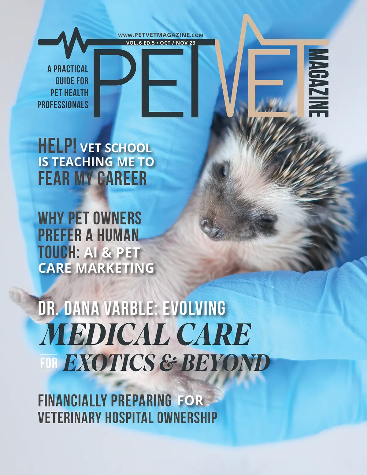 Pet Vet Magazine October/November 2023 Cover