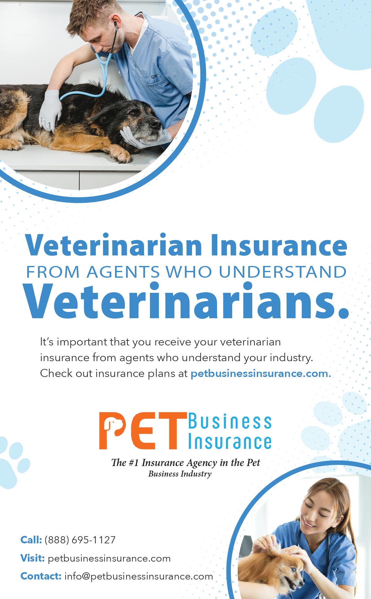 Pet Business Insurance Advertisement