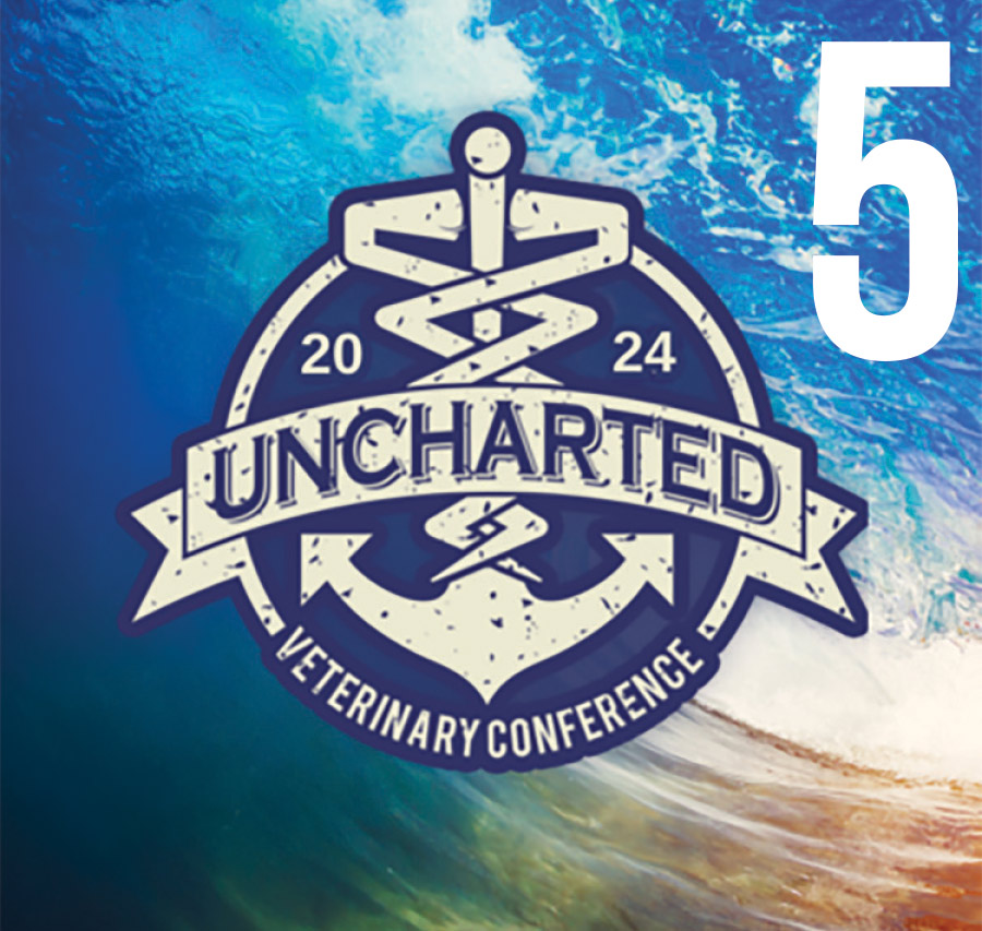 Uncharted Veterinary Conference logo