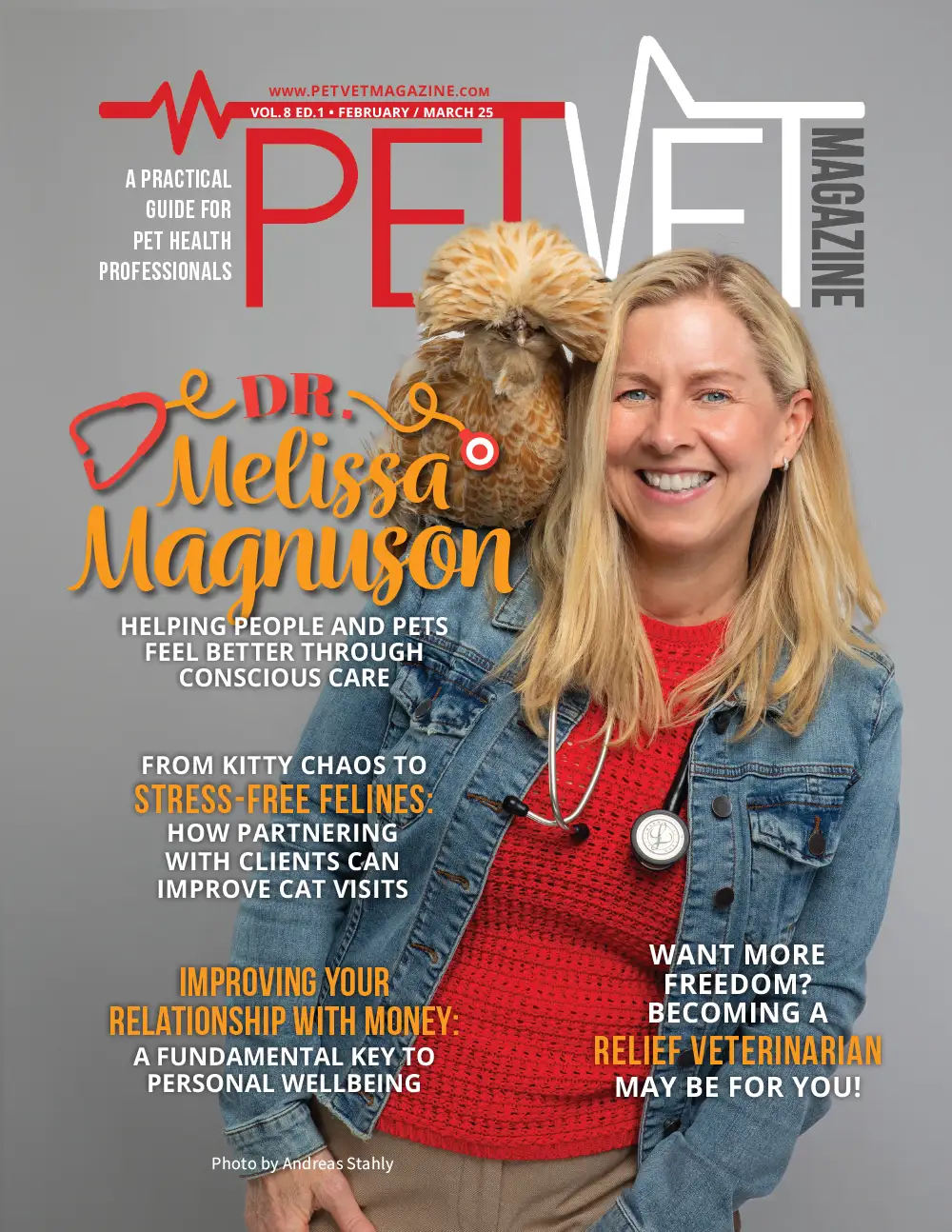 Pet Vet Magazine February/March 2025 cover