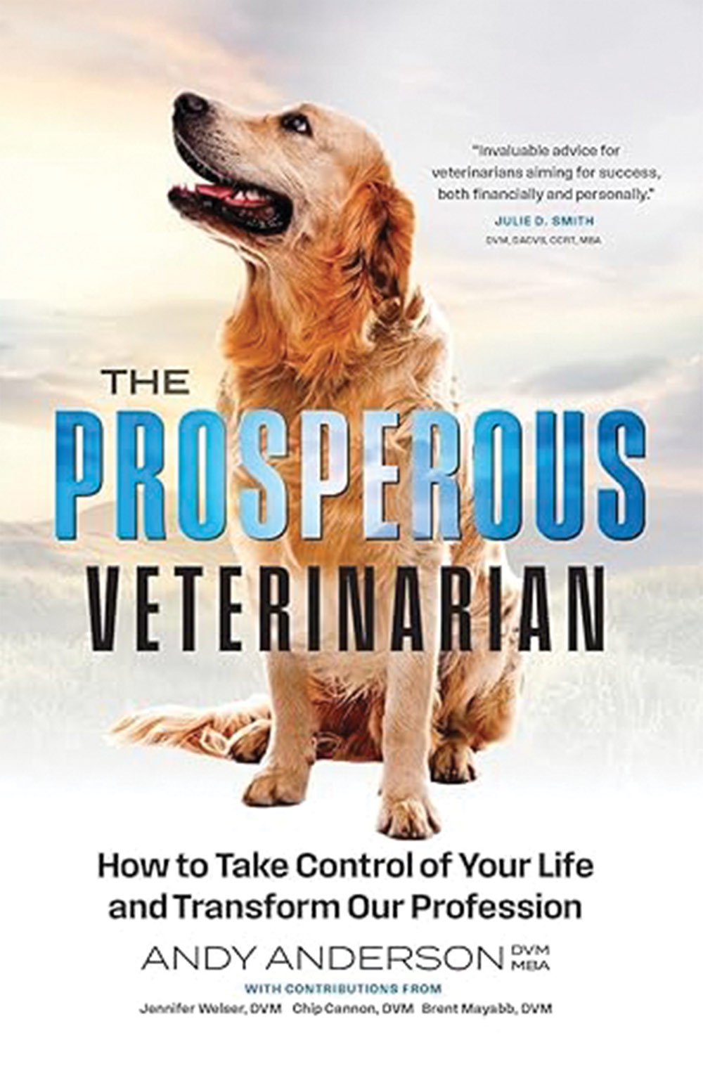 the cover of The Prosperous Veterinarian written by Dr. Andy Anderson