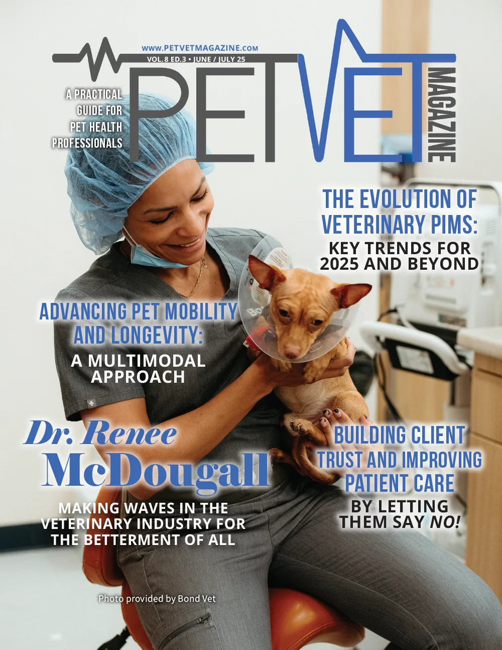 Pet Vet Magazine June/July 2025 cover