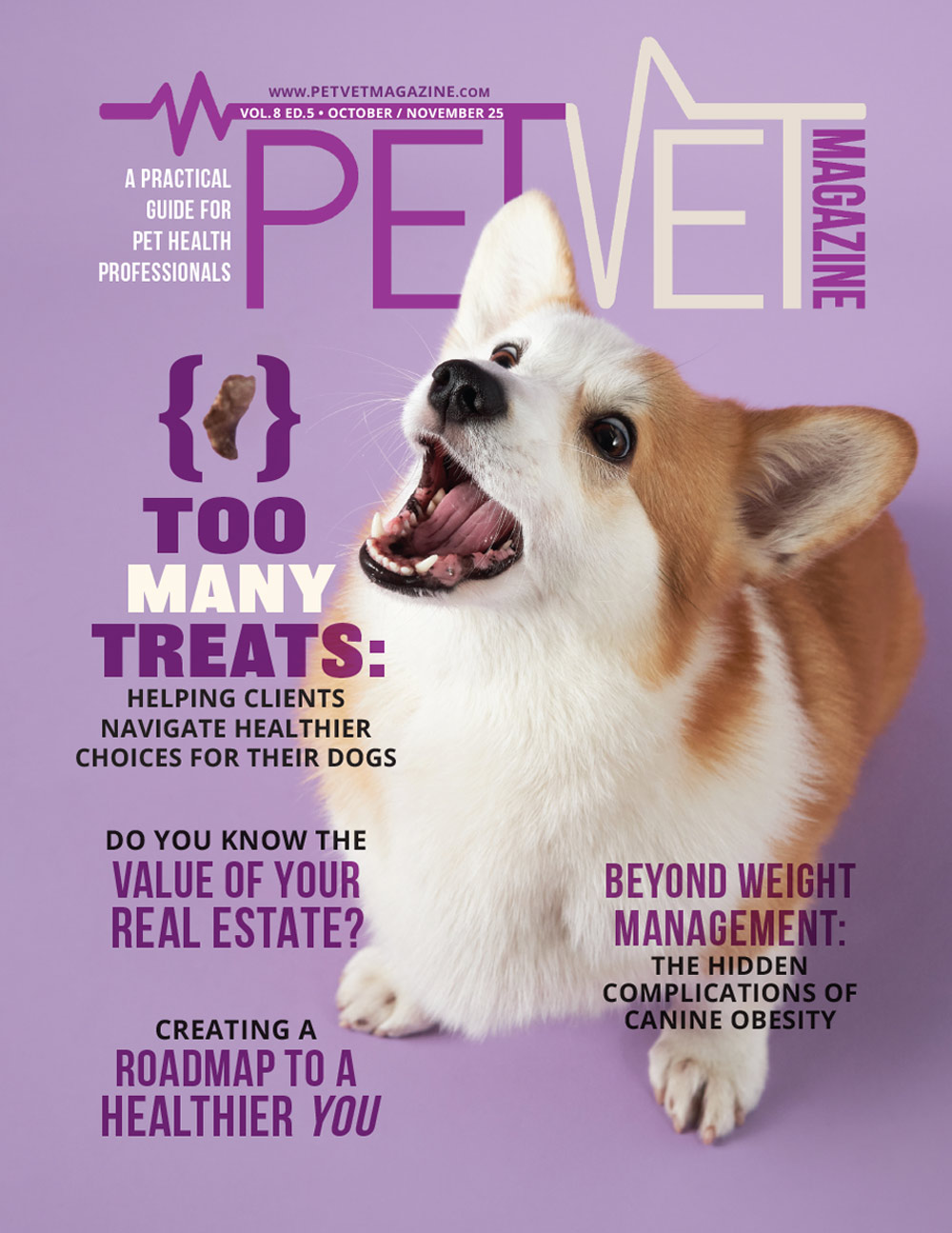 Pet Vet Magazine October/November 2025 cover